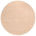 Seabreeze Sz10 Orange Coastal Rug Round 8' X 8'