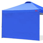 Mastercanopy Durable Pop-Up Canopy Tent With 1 Sidewall (6.6'X6.6',Blue)