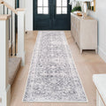 Coarir Hallways Runner Rug 2x8, Kitchen Rugs Washable Rug Runner Non Slip with Rubber Backing, Vintage Carpet Runners for Bedroo
