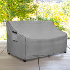 Okcool Heavy Duty Patio Sofa Cover, 100% Waterproof 2-Seater Outdoor Sofa Cover Fits Up To 58W X 32.5D X 31H Inches, Lawn Patio