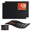 Toolbox Organizer Liner, NonSlip Trap Mat for Tool Drawer, Cabinet and Workbench, Protect Tools(4 pcs)