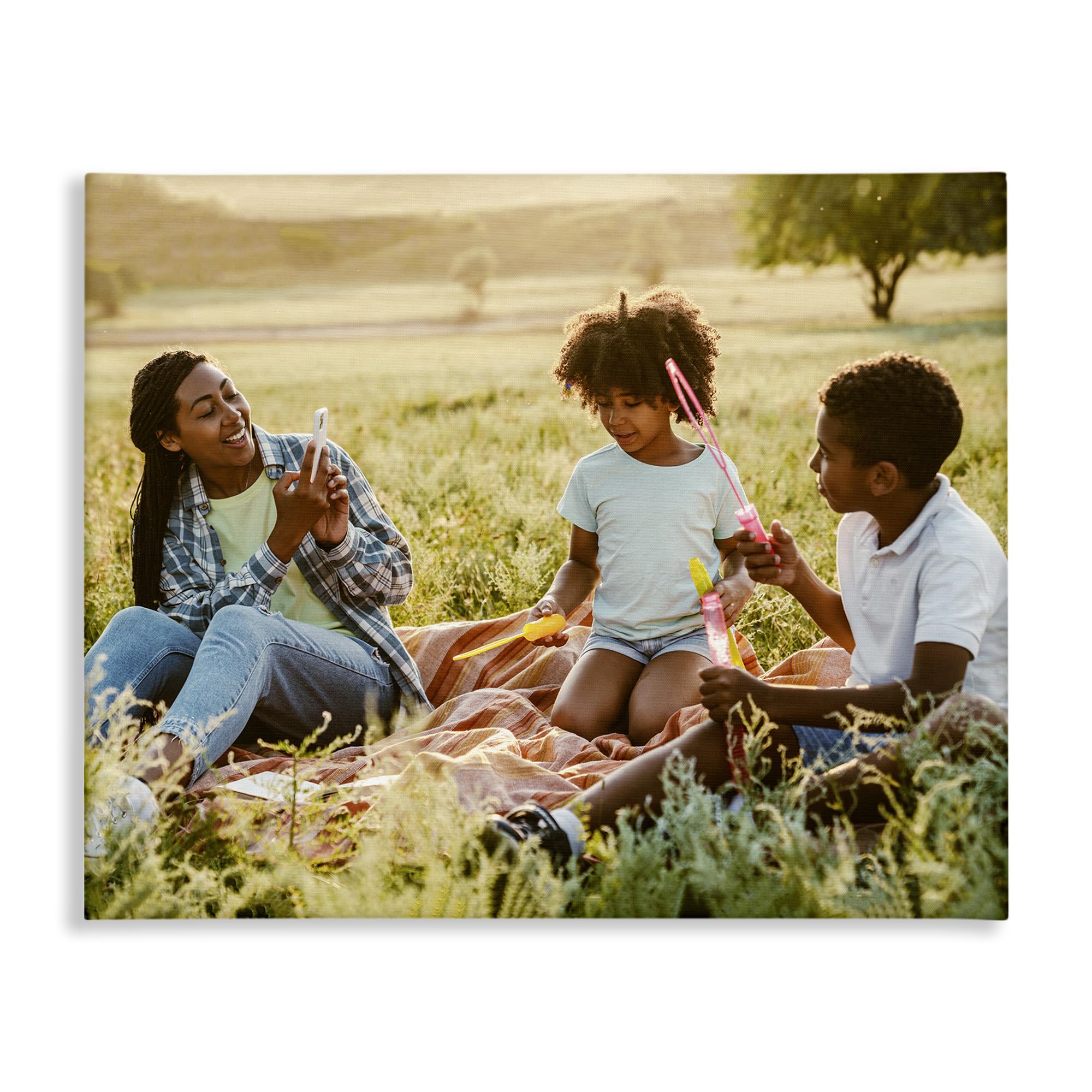 Stupell Industries Personalized Custom Print Rectangular Canvas Wall Art