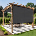 Shade&Beyond Customized Size 23' X 23' Shade Cloth With Grommets, 90% Uv Protection Uv Protection Mesh Tarp Sun Screens For Pati