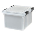 IRIS USA UCB-FB HFB-24E, 32 Quart, CLR/CLR/BLK
