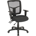 Lorell, Llr86201, Ergomesh Series Managerial Mid-Back Chair