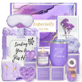 Birthday Gifts Basket For Women, Get Well Gifts, Spa Care Package With Flannel Blanket, Tumbler - Valentine'S, Mother'S Day, Chr