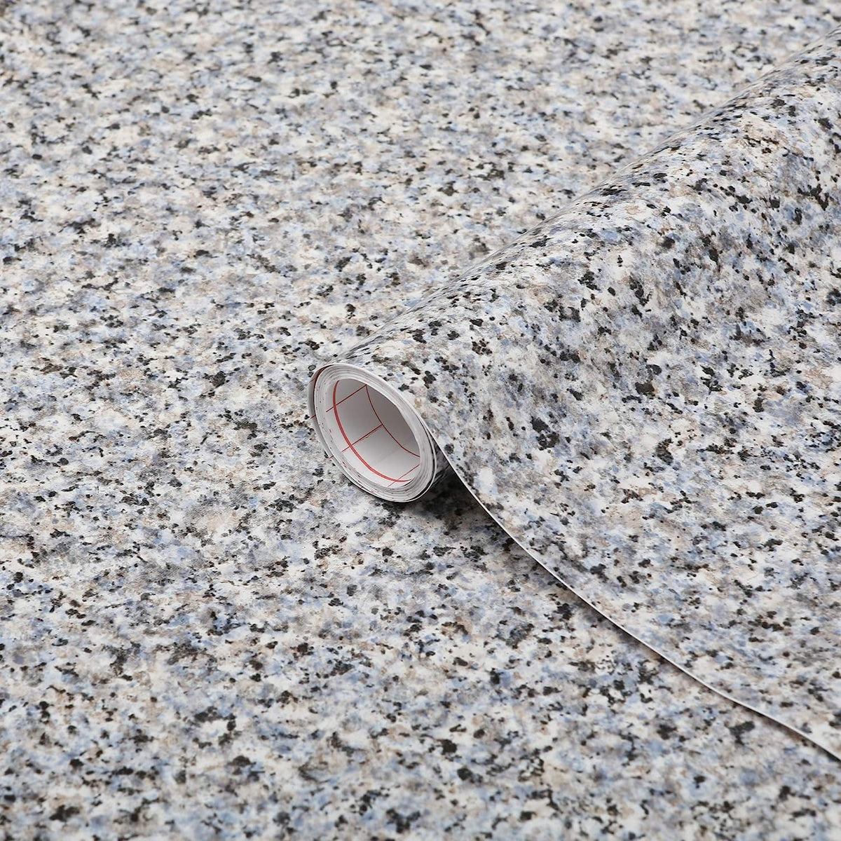 d-c-fix 346-0180 Decorative Self-Adhesive Film, Grey Granite, 17 x 78 Roll