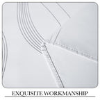 Nicetown Greyish White Room Darkening Curtain Panels - Window Treatment Thermal Insulated Grommet Room Darkening Curtains/Panels/Drapes For Bedroom (2 Panels, 34 By 63)