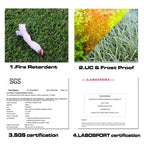 Xlx Turf 5 Ft X 12 Ft Thick Artificial Turf Grass Rug, Outdoor Realistic Fake Grass Carpet For Patio Backyard, Extra Large Dog G