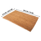 Ninamar Blank Coir Door Mat - Plain Doormat For Custom, Personalized Diy Craft Designs - 28 X 17 Inch