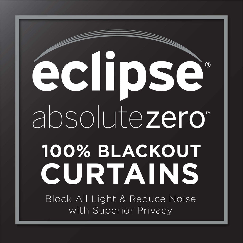 Eclipse Cara Grommet Top Curtains For Bedroom, Single Panel, 50'' X 63'', Denim
