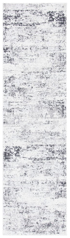 Safavieh Amelia Collection Runner Rug - 2'2'' X 12', Ivory & Grey, Modern Abstract Design, Non-Shedding & Easy Care, Ideal For H