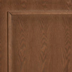 Baxton Studio Giordano Classic And Traditional Ash Walnut Finished Wood Queen Size Headboard