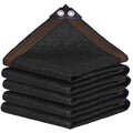 Winemana Black Shade Cloth 70%, 8X10 Ft Mesh Tarp - Garden Shade For Greenhouse, Patio, Vegetables, Plants Cover And Chicken Coo
