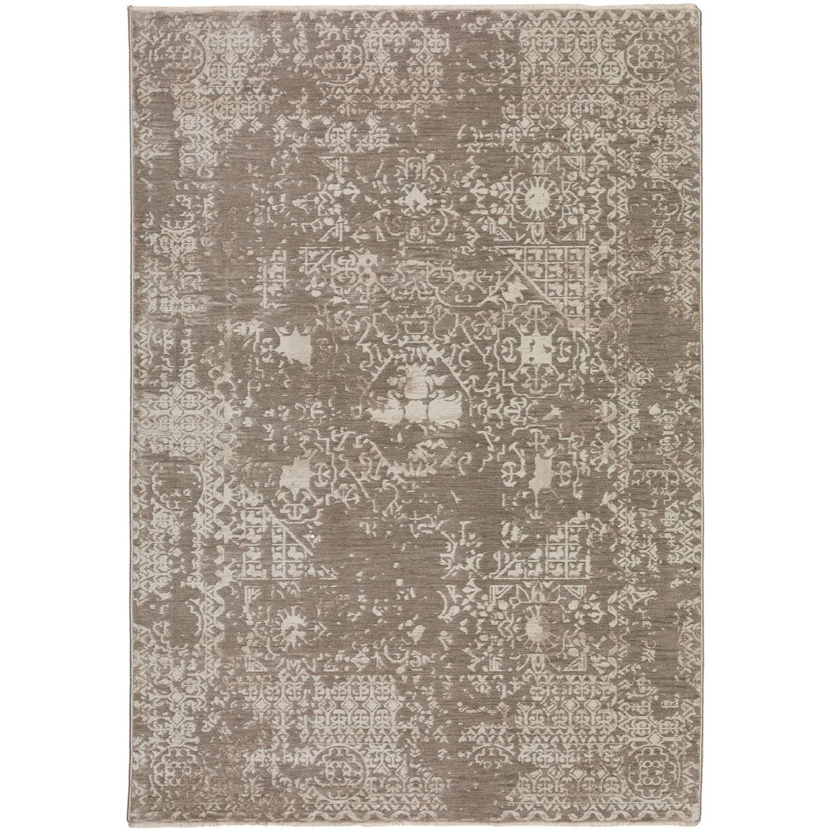 Antalya Ay3 Gray Transitional Rug Rectangle 7' 10" X 10'