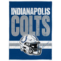 FOCO NFL Soft Plush Throw Blanket, 45 x 60, Indianapolis Colts