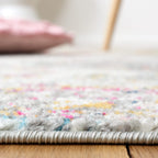 Safavieh Madison Collection Area Rug - 9' X 12', Grey & Gold, Boho Chic Glam Paisley Design, Non-Shedding & Easy Care, Ideal For