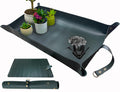 Leather Plant Repotting Mat,Thickened Waterproof Transplanting Mat,Indoor Succulent Potting Mat For Transplant And Mess Control,