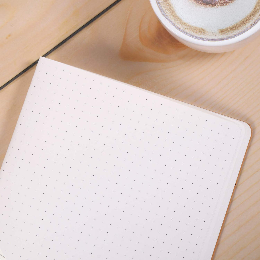 Xyark 12 Pack Dot Grid Notebook Journals Bulk With Thick Dotted Grid Paper, 60 Pages, 8.3X5.5 Inch, A5 Size, Diary Writing Subje