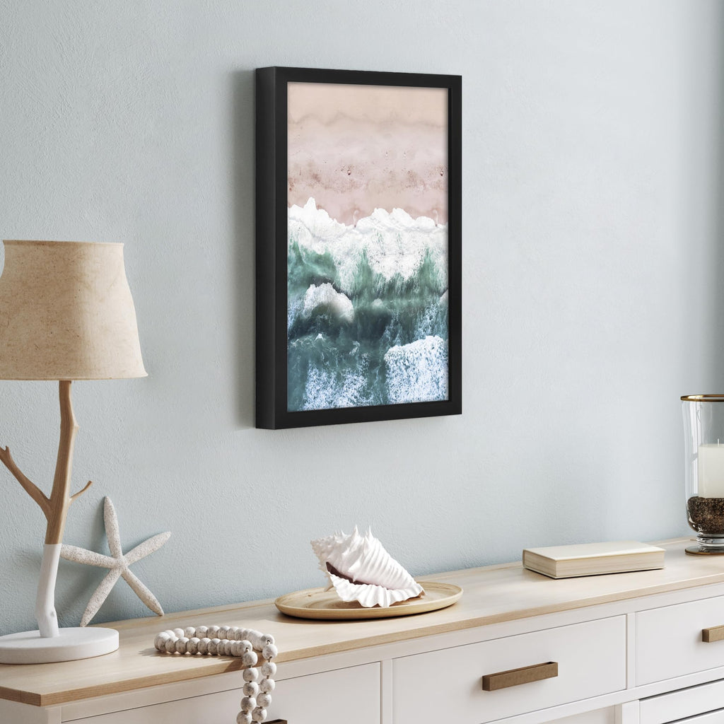 Americanflat 11X17 Picture Frame With Polished Plexiglass - Soho Collection - Gallery Style Deep Molding Frame For Wall Display