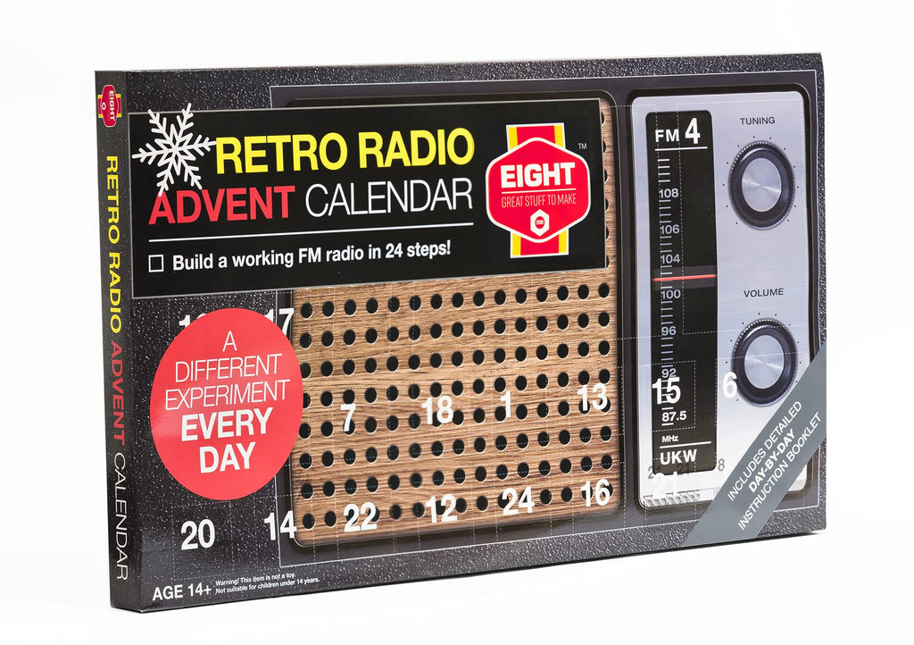 EIGHT Innovation Retro Radio Advent Calendar