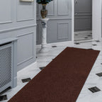 FREADEM Runner Rugs 2' x 43' Indoor Outdoor Carpet Runner, Area Rugs with Anti-Slip Rubber Backing for Aisle Hallway Balcony Gar