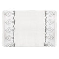 Popular Bath Collection Monaco, Bath Rug, White