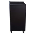 Oklahoma Sound 100 Series 33.75-Inch Portable Lectern Base, Black/Charcoal (112-Bk)