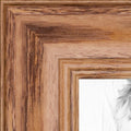ArtToFrames 6x10 inch Honey Stain on Solid Red Oak Wood Picture Frame, 2WOM0066-59504-YHNY-6x10