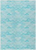 Dalyn Indoor Outdoor Seabreeze Sz2 Teal Washable 10' X 14' Rug Sz2Te10X14