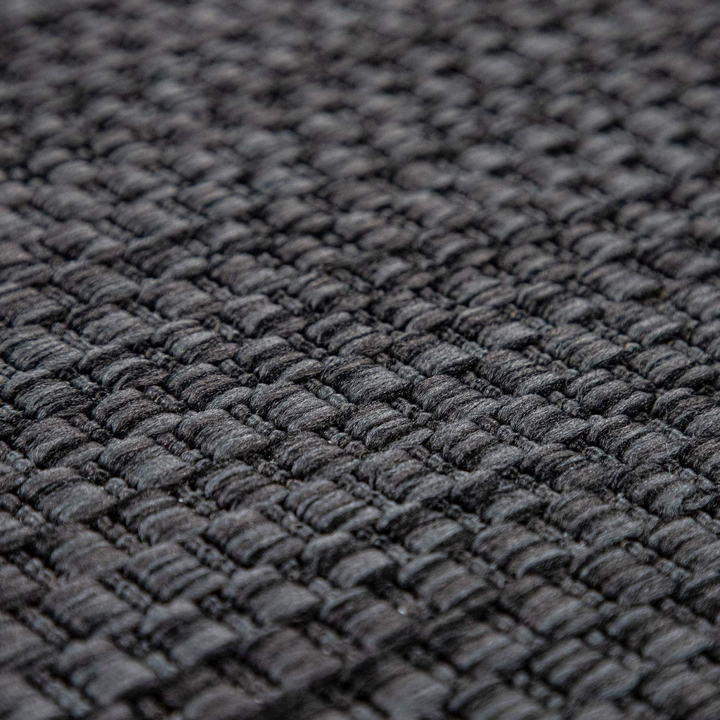 Solid Outdoor Rug For Patio Or Balcony Weatherproof In Mottled Green, Size: 6'7' X 9'2'