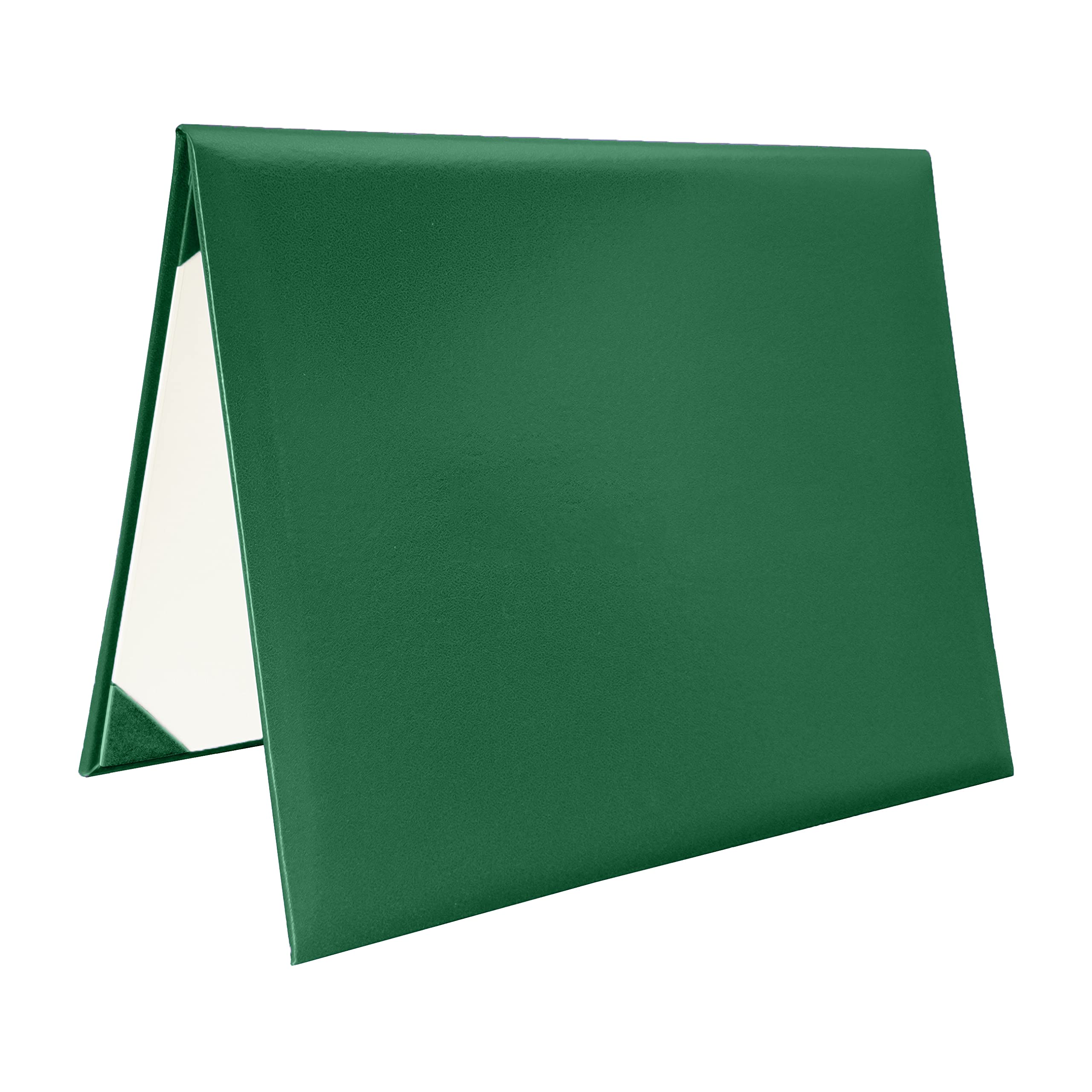 Tnghui Smooth Diploma Certificate Cover 8 1/2' X 11' Forest Green