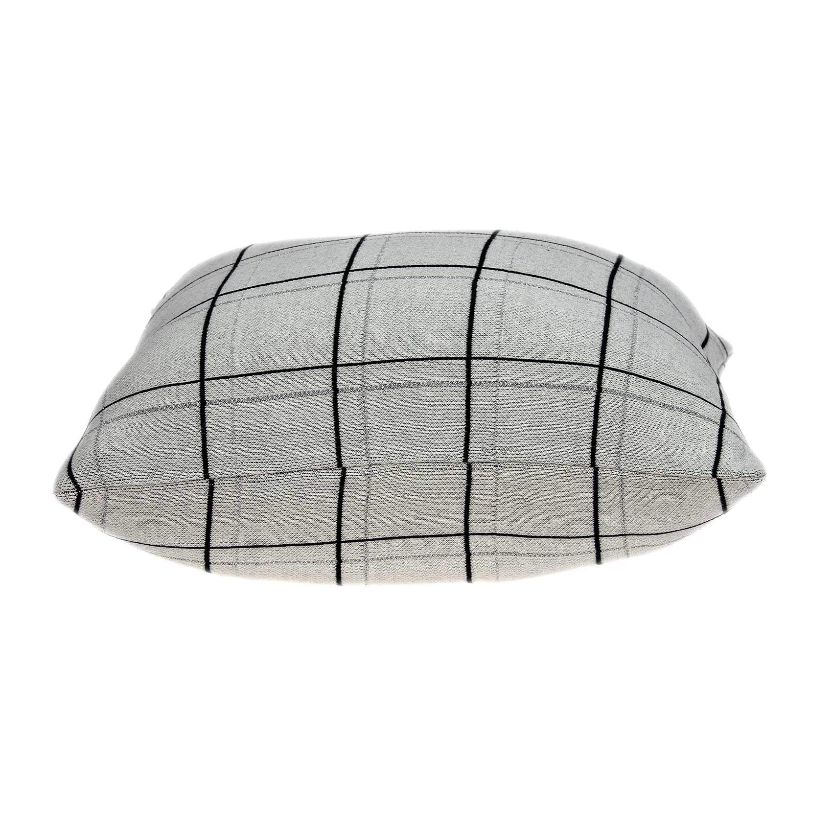 Homeroots 100% Cotton Parkland Collection Sami Transitional Tan Pillow Cover With Poly Insert