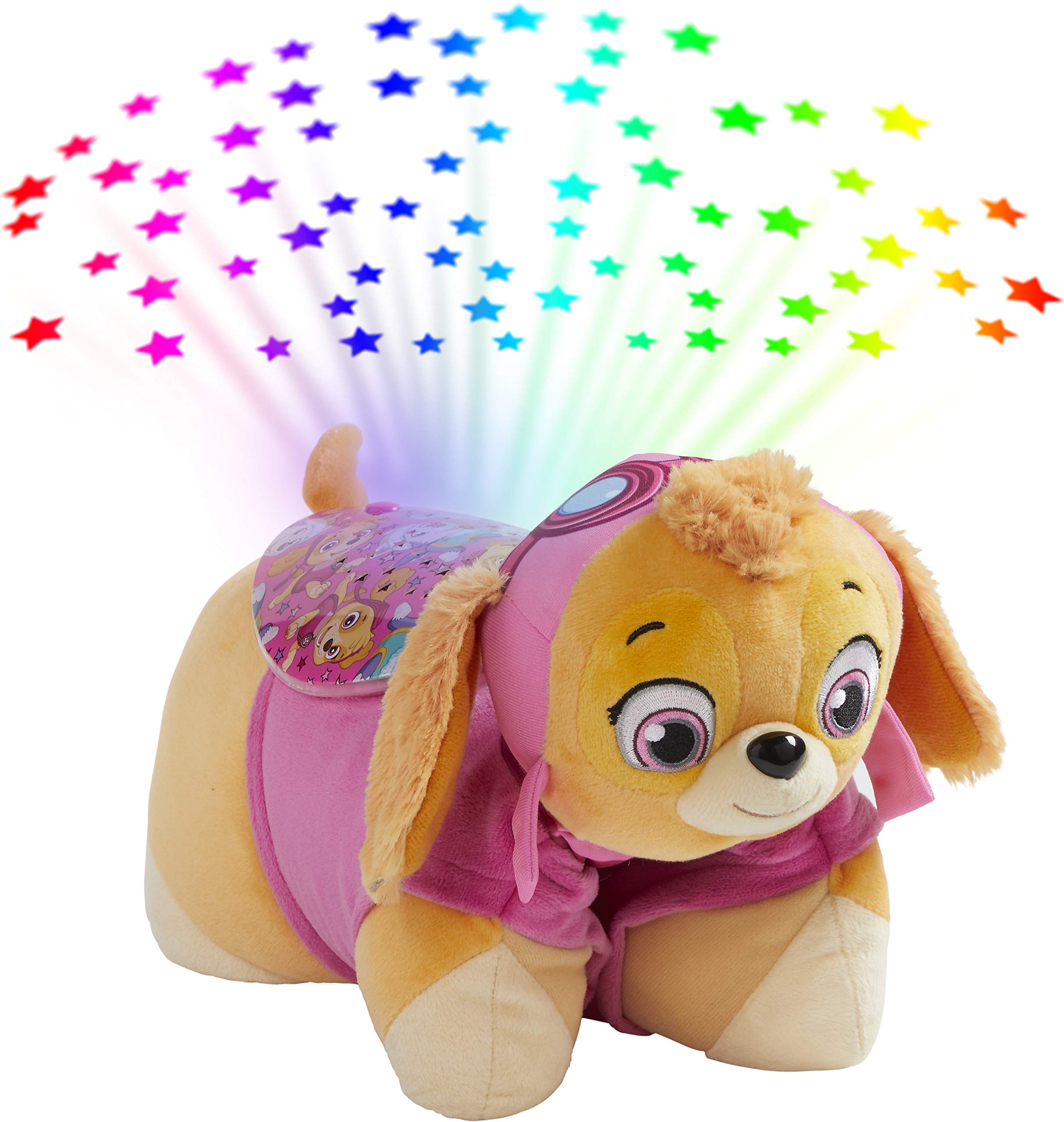 Pillow Pets Paw Patrol Skye Sleeptime Lite, 11 Nickelodeon Stuffed Animal Nightlight