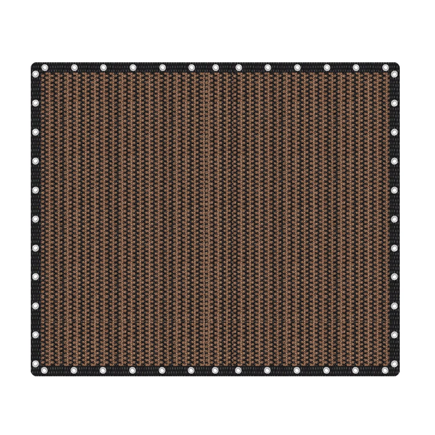 Vicllax Shade Fabric Sun Shade Cloth Privacy Screen With Grommets For Patio Garden Pergola Cover Canopy 20X24 Ft, Mocha