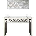 Becket Wall Mirror and Console Table