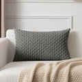 Kevin Textile 12x20 Inch Pillow Cover 1 Pack Boho Decorative Soft Striped Corduroy Lumbar Farmhouse Accent Rectangle Cushion Cas