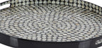 Deco 79 Tray, 24'L X 24'W X 3'H, Dark Brown