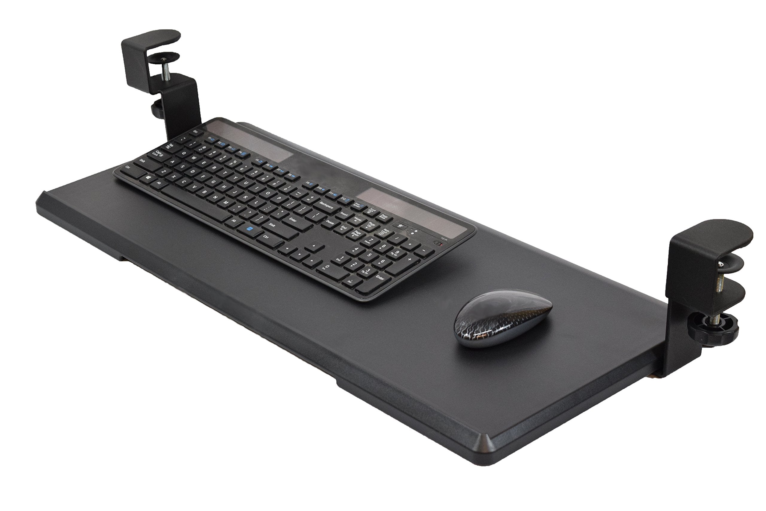 Mobotron Under-Desk Keyboard Clamp Tray Electronic Device Platform