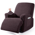 VANSOFY Recliner Chair Covers, 3-Pieces Stretch Lazy Boy Recliner Covers for Recliner Chair Soft Reclining Chair Slipcover Furni