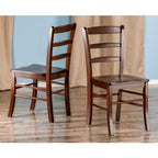 Winsome Wood Benjamin Seating, Foot Rest, Walnut, FURNITURE