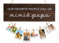 Rmeosye Gifts for Mimi, Birthday Gifts for Grandma, Picture Frame Photo Holder for Papa, Mothers Day Christmas Grandma Grandpa P