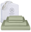Threadmill Luxury 800 Thread Count California King 100% Cotton Sheets - Sage Green Sateen Weave Bed-Sheets, Better Than Egyptian