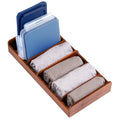 KitchenEdge Kitchen Towel & Storage Organizer, Acacia