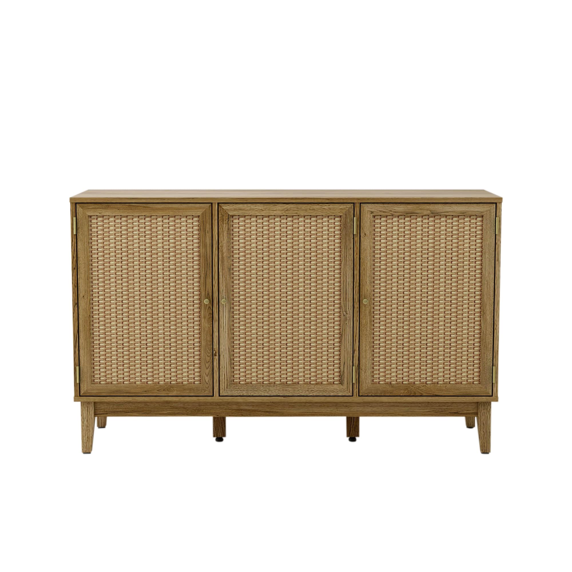 Anderson Teak Bodrum 50" Wide Rattan Sideboard, Extra Large, Brown