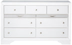 Acme Naima Wood 9-Drawers Bedroom Dresser In White