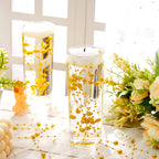 48 Pieces Artificial Pearls Strings Beads For Floating Candles Centerpiece 5.1 Inch Faux Pearls Strings For Vase Fillers Pearl B