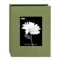 Pioneer Photo Albums Mini Fabric Frame Cover Photo Album 24 Pockets Hold 4x6 Photos, Sage Green