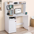 About Space Wooden Study Table With Hutch & Bottom Storage  Office Desk  Office Table For Laptop, PcEngineering Wood Working,