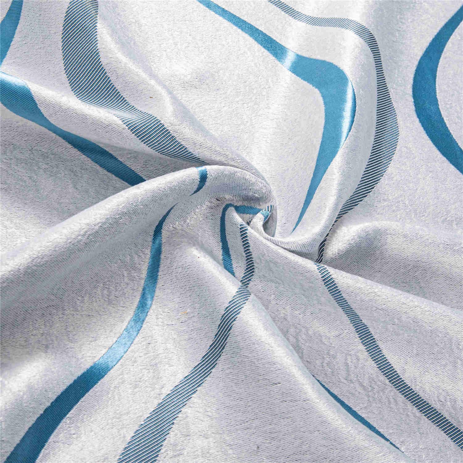 Dolce Mela Curtain Panel Semi-Blackout Drapes, Dmc498 Hamburg